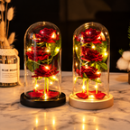 Eternal Rose LED Glass Dome